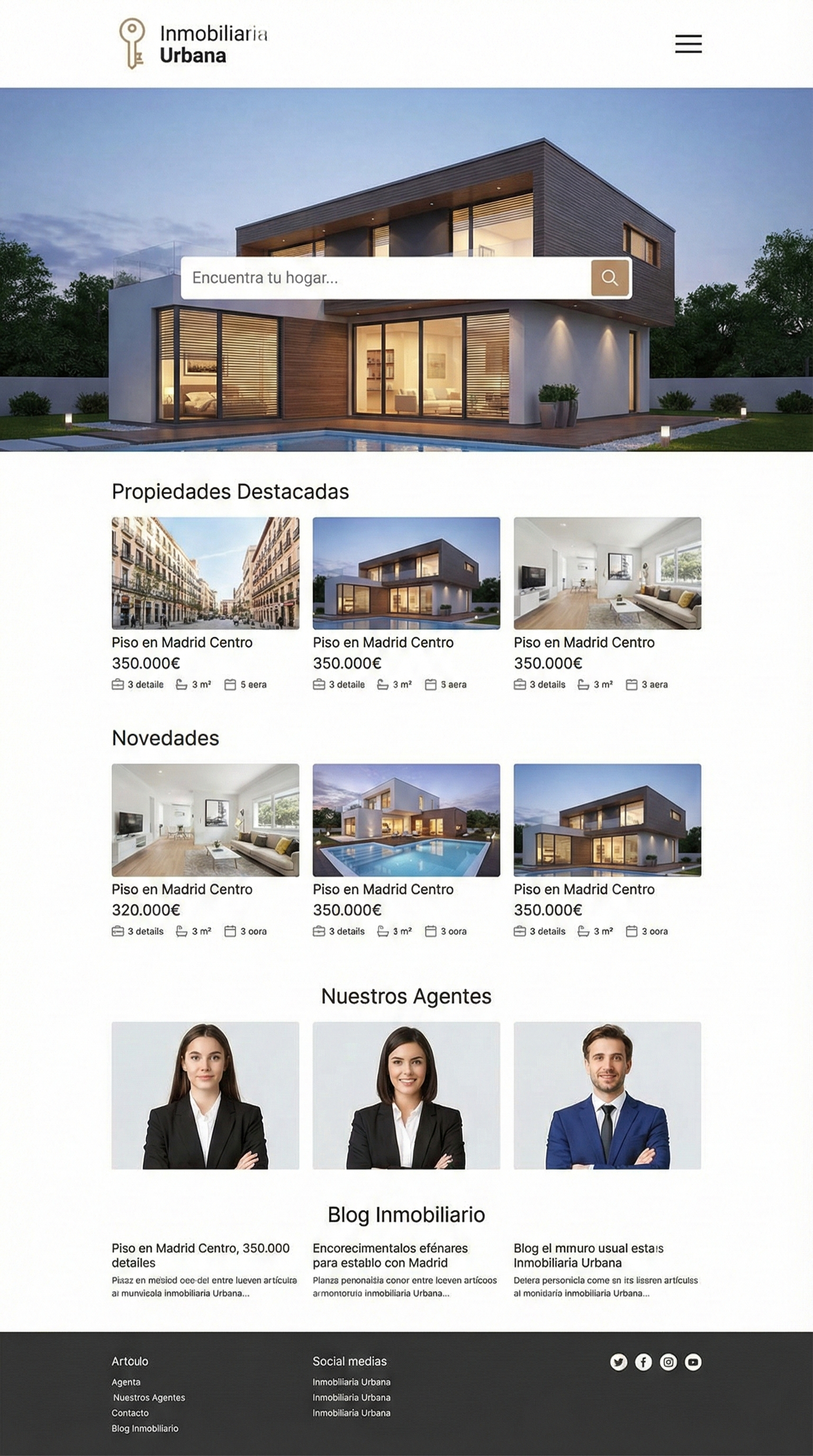 web inmobiliaria